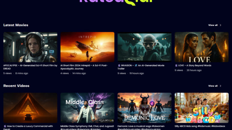 RatedG.ai: A Magnet for AI Filmmakers